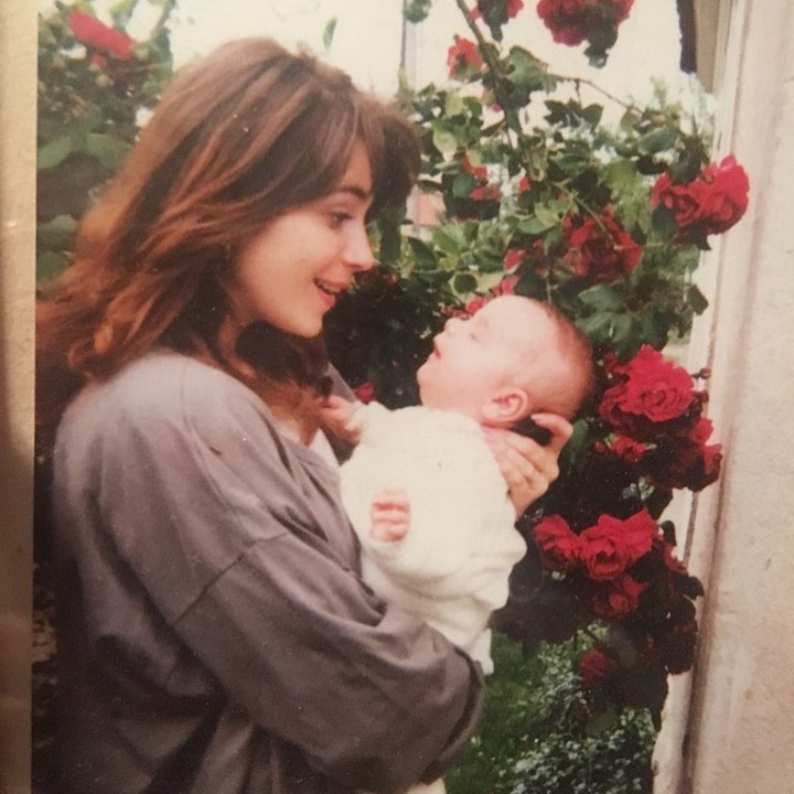 Zuzana Vačková a jej retro foto so synom Jakubom, keď mala 23 rokov